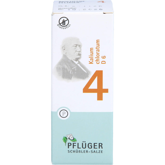 PFLÜGER Biochemie Nr.4 Kalium chloratum D6 Tabletten, 100 St. Tabletten