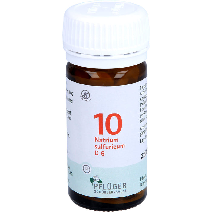 PFLÜGER Biochemie Nr.10 Natrium sulfuricum D6 Tabletten, 100 pcs. Tablets