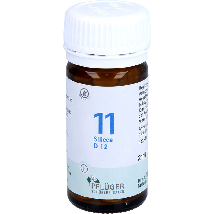 PFLÜGER Biochemie 11 Silicea D 12 Tabletten, 100 pcs. Tablets