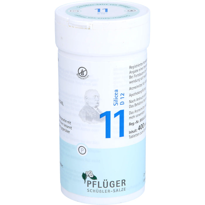 PFLÜGER Schüßler-Salze 11 Silicea D 12 Tabletten, 400 St. Tabletten