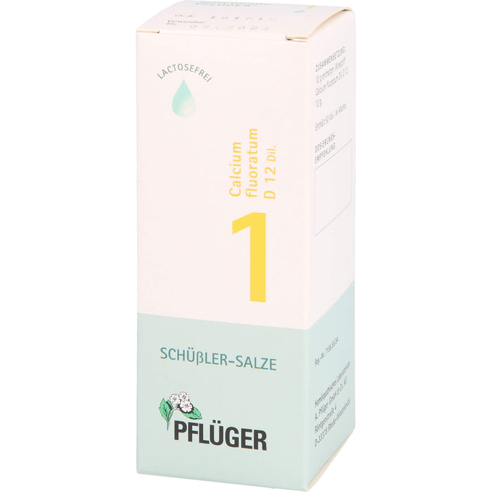 Biochemie Nr.1 Calcium fluoratum D12 Pflüger Dil., 100 ml TRO