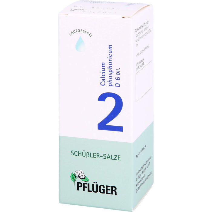 Biochemie Nr.2 Calcium phosphoricum D6 Pflüger Dil., 100 ml TRO