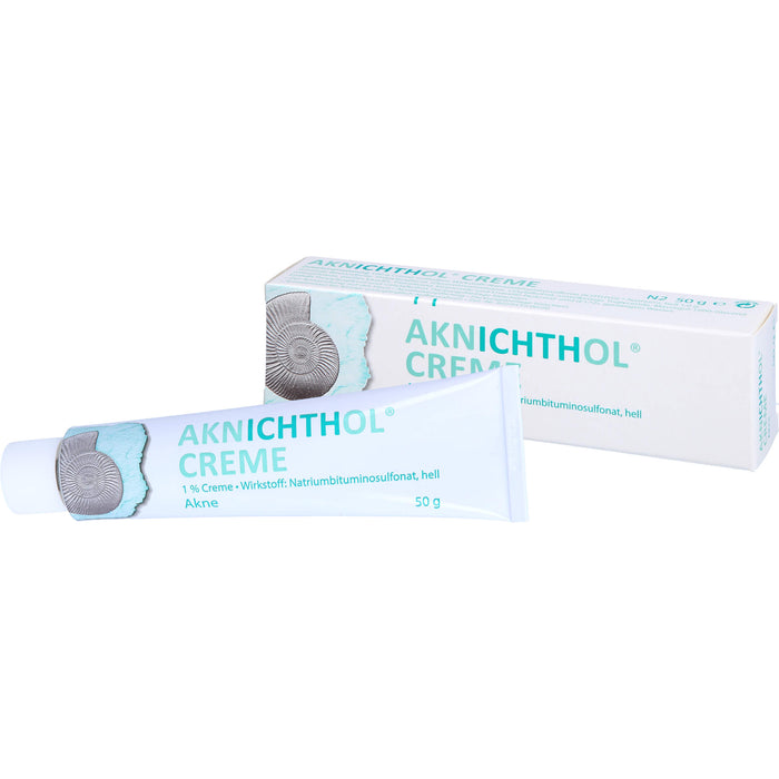 Aknichthol Creme 1% Creme, 50 g Crème