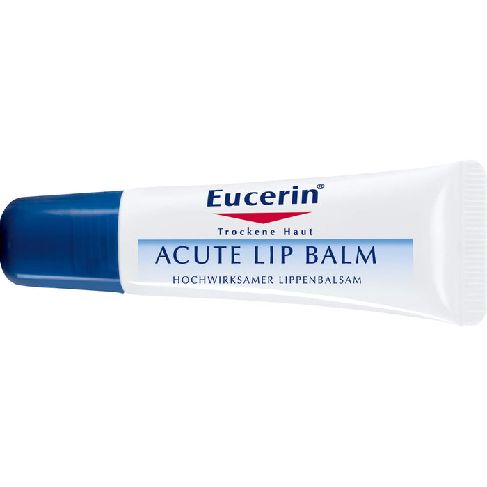 Eucerin Acute Lip Balm Hochwirksamer Balsam für sehr trockene Lippen, 10 ml Balm