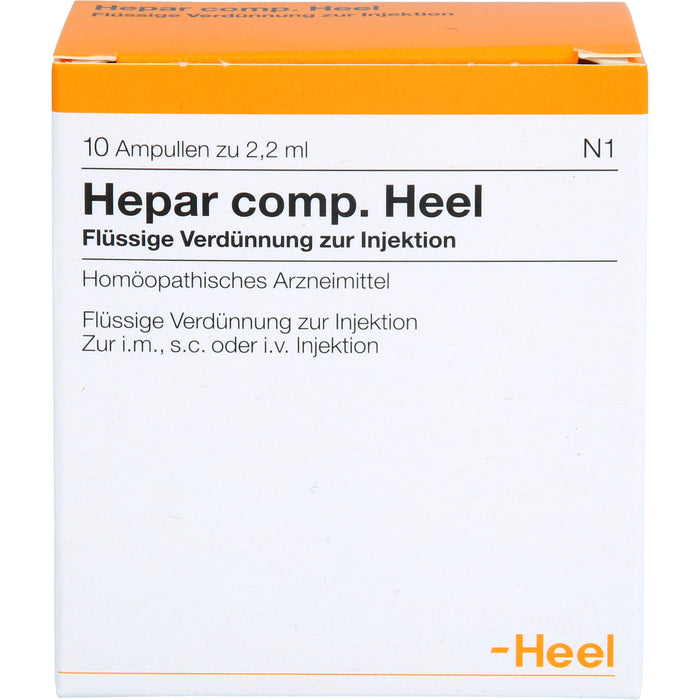 Hepar comp. Heel Ampullen, 10 pc Ampoules