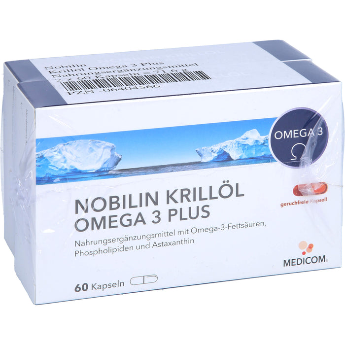 Nobilin Krillöl Omega 3 Plus Kapseln, 120 pcs. Capsules