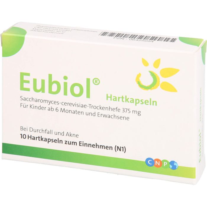 Eubiol Hartkapseln bei Durchfall und Akne, 10 pcs. Capsules