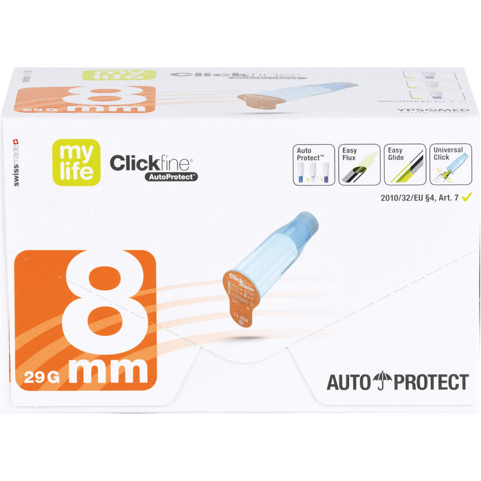 mylife Clickfine Autoprotect 8mm, 100 St KAN