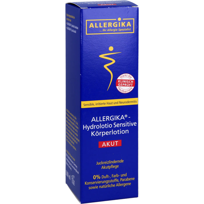 ALLERGIKA Hydrolotio sensitive, 200 ml LOT