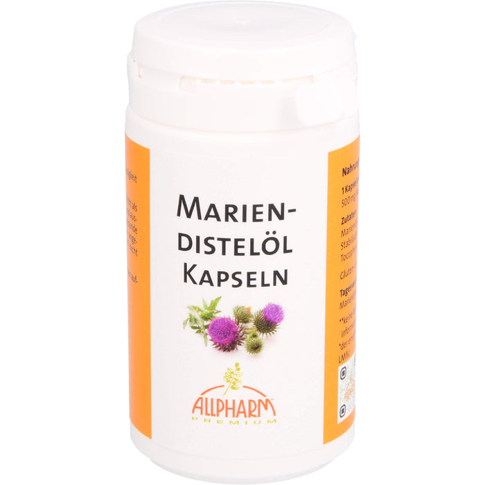 ALLPHARM Mariendistelöl 500 mg Kapseln, 60 St. Kapseln