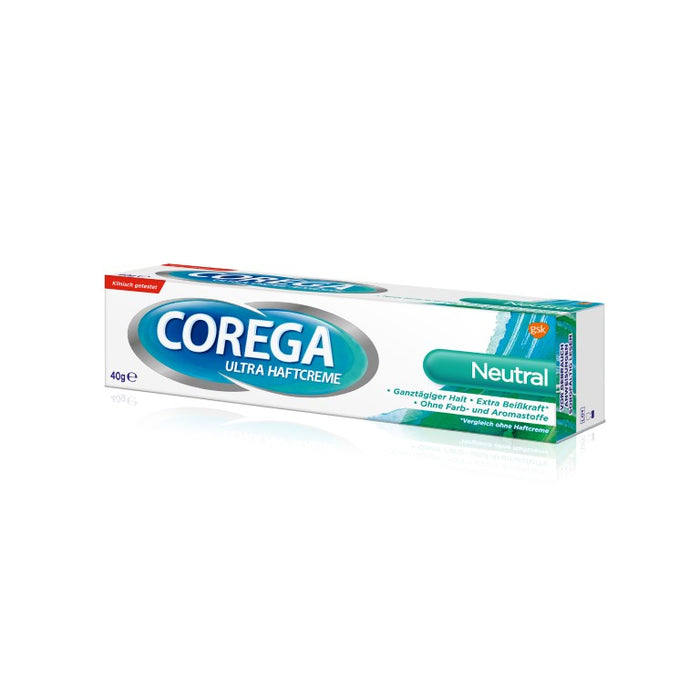 COREGA Ultra Haftcreme geschmacksfrei neutral, 40 g Cream