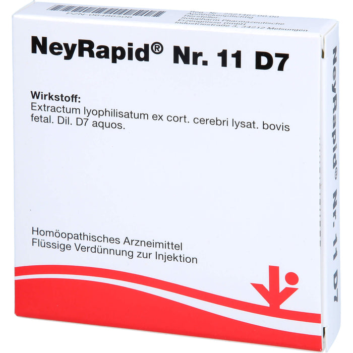 NeyRapid Nr. 11 D7 Amp., 5X2 ml AMP