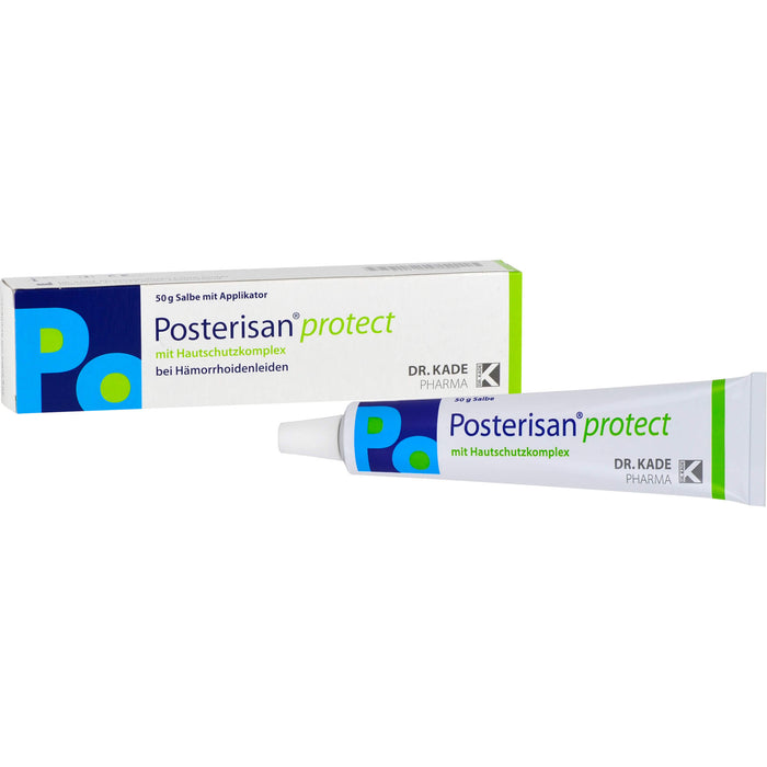 Posterisan protect Salbe bei Hämorrhoidenleiden, 50 g Ointment