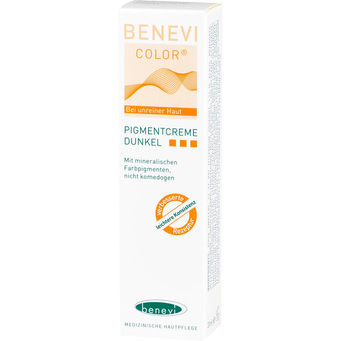 Benevi Color Pigmentcreme dunkel hautverträgliche Abdeckung, 20 ml Crème