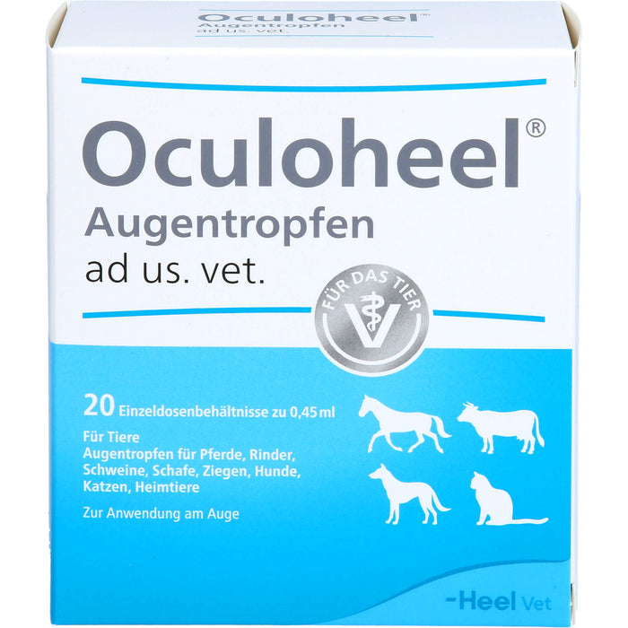 Oculoheel Augentropfen ad us. vet., 20 pc Solution