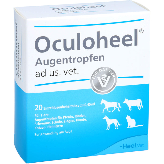 Oculoheel Augentropfen ad us. vet., 20 pcs. Solution