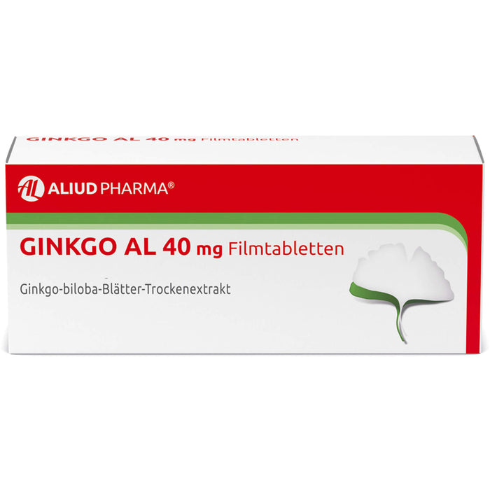 Ginkgo AL 40 mg Filmtabletten, 120 St FTA