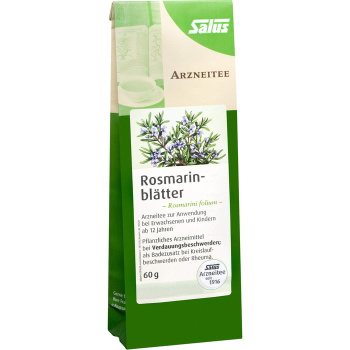 Rosmarinblätter Arzneitee Rosmarini folium Salus, 60 g TEE