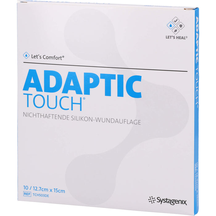 ADAPTIC Touch 12,7x15 nichthaft. Silikon Wundaufl., 10 St WGA