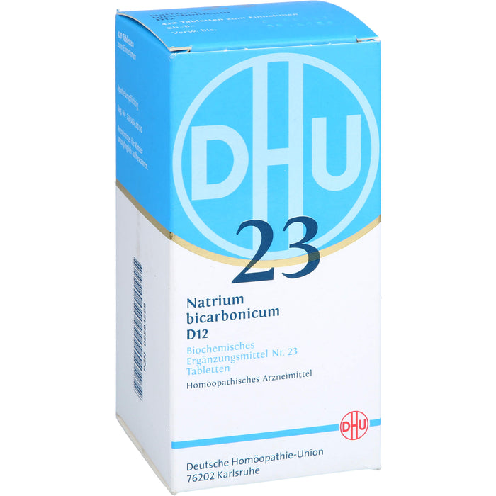 DHU Schüßler-Salz Nr. 23 Natrium bicarbonicum D12 Tabletten, 420 pc Tablettes