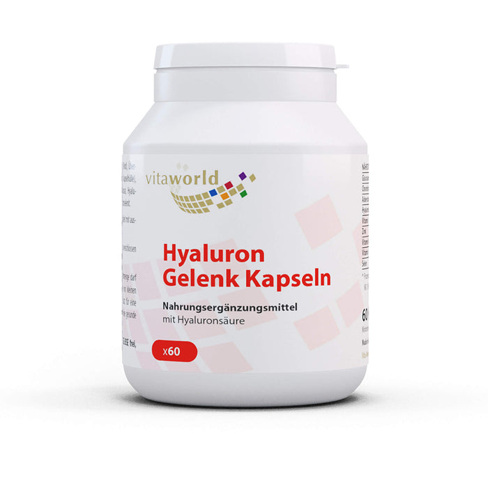 vitaworld Hyaluron Gelenk Kapseln, 60 pc Capsules