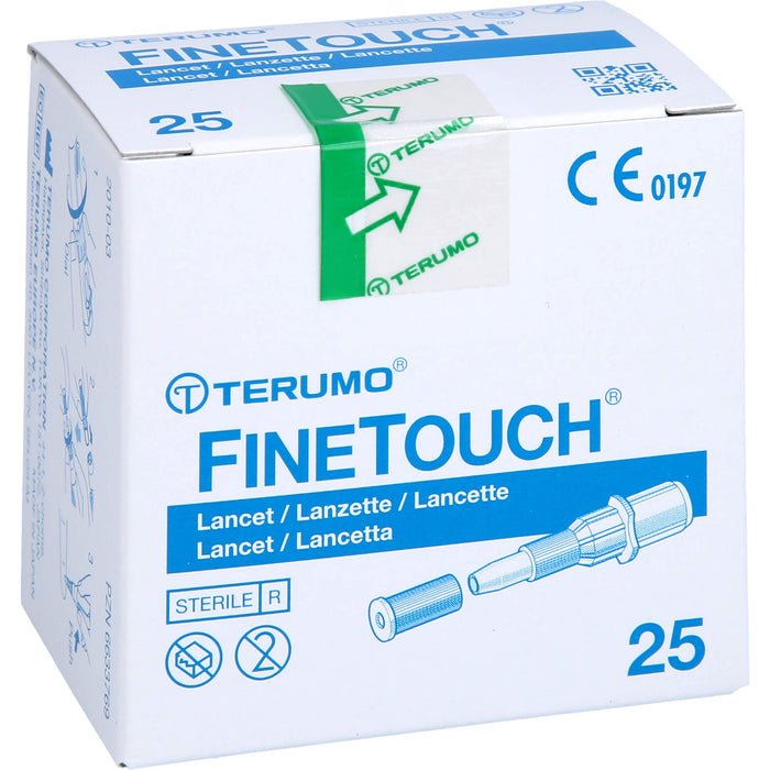 TERUMO FINETOUCH Einmallanzetten, 25 St LAN