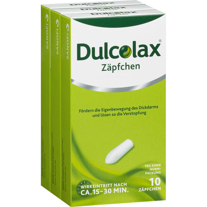 Dulcolax Zäpfchen Original Sanofi-Aventis, 30 pcs. Suppositories