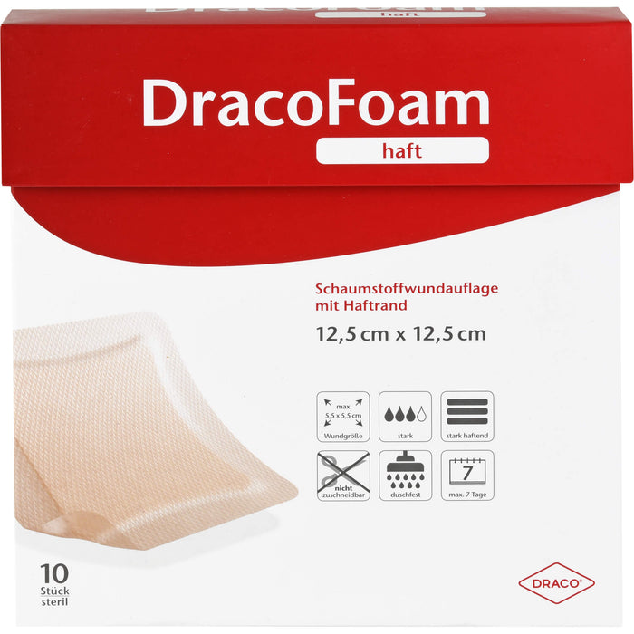 DracoFoam haft Schaumstoffverband, 10 St VER