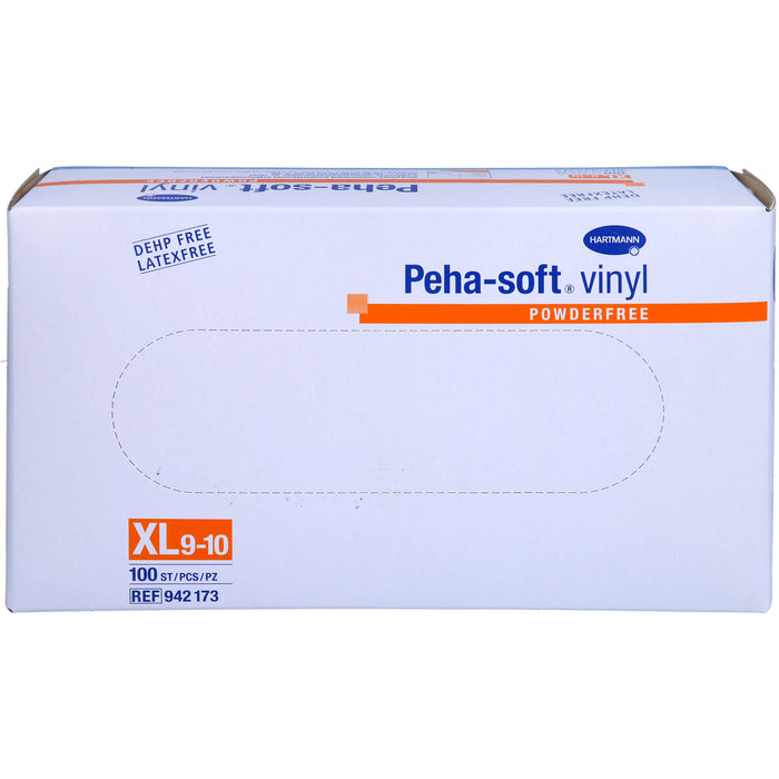 Peha-soft vinyl Untersuch.Handschuhe unst. Pfr. XL, 100 St HAS