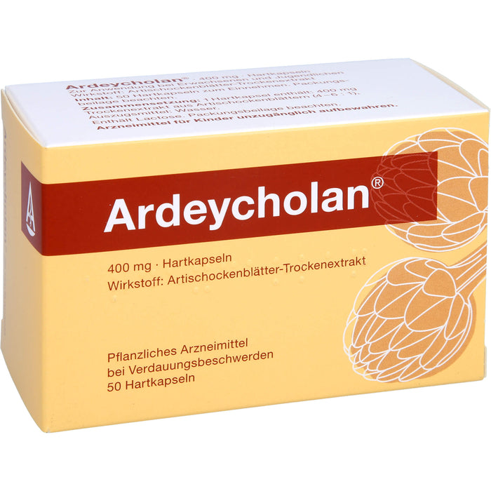 Ardeycholan Kapseln bei Verdauungsbeschwerden, 50 pc Capsules