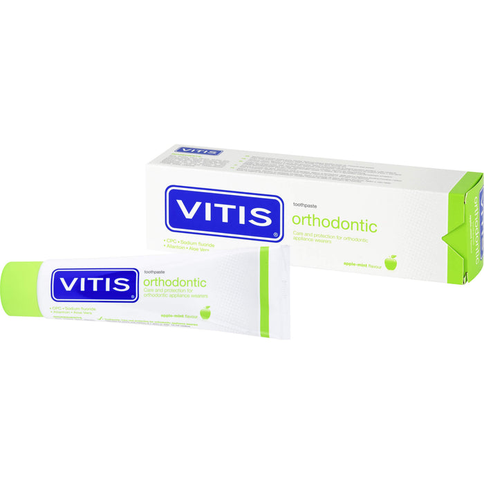 VITIS orthodontic Zahnpasta, 100 ml Dentifrice