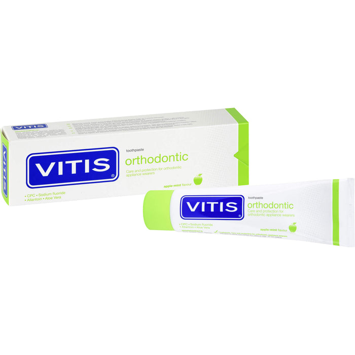 VITIS orthodontic Zahnpasta, 100 ml Toothpaste