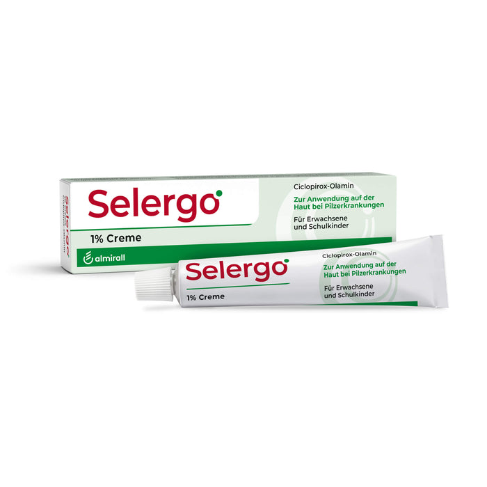 Selergo 1 % Creme bei Pilzerkrankungen der Haut, 20 g Cream