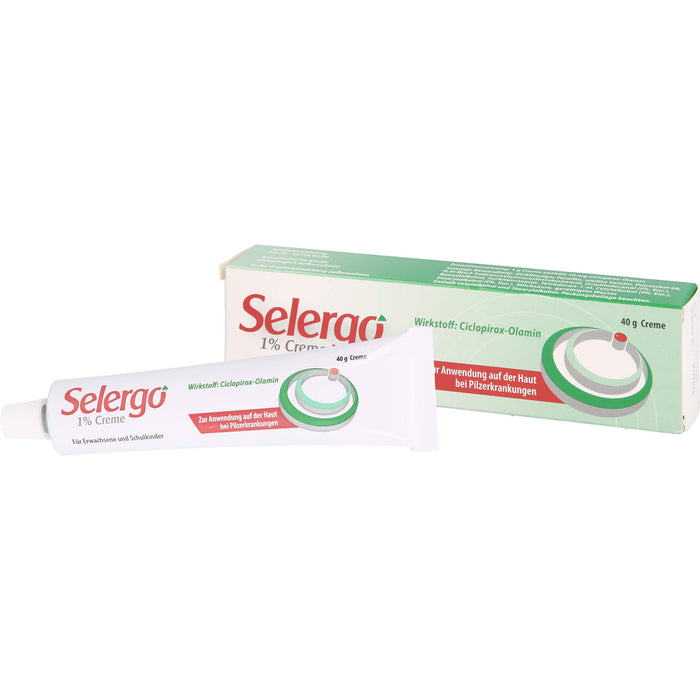 Selergo 1% Creme bei Pilzerkrankungen der Haut, 40 g Cream