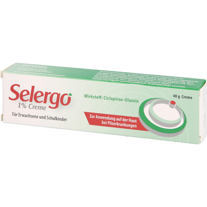 Selergo 1% Creme bei Pilzerkrankungen der Haut, 40 g Cream