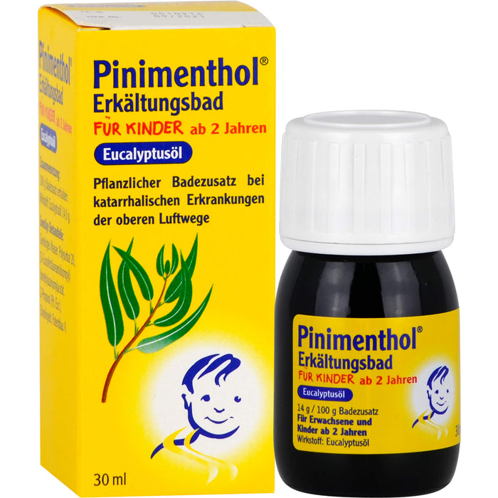 Pinimenthol Erkältungsbad für Kinder ab 2 Jahren, 30 ml Bath additive