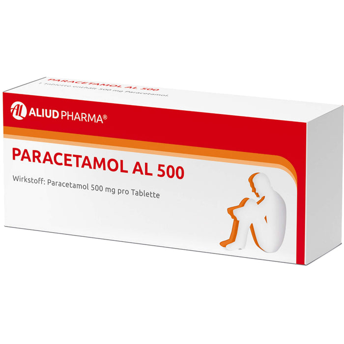 Paracetamol AL 500 Tabletten, 20 pc Tablettes