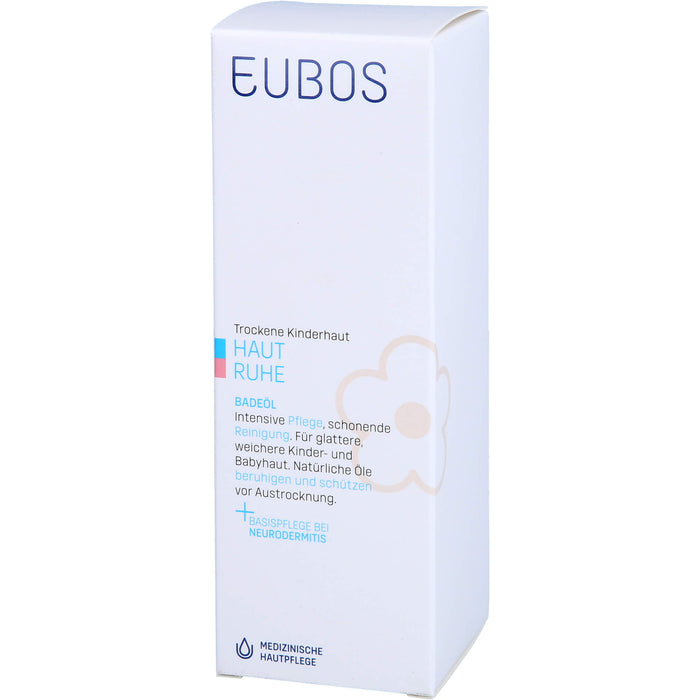 EUBOS Kinder Haut Ruhe Badeöl, 125 ml Oil