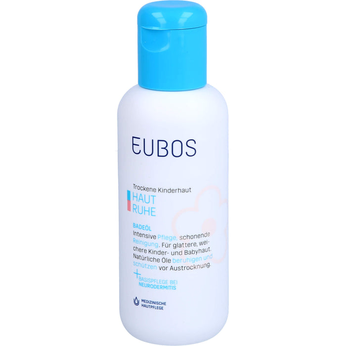 EUBOS Kinder Haut Ruhe Badeöl, 125 ml Huile