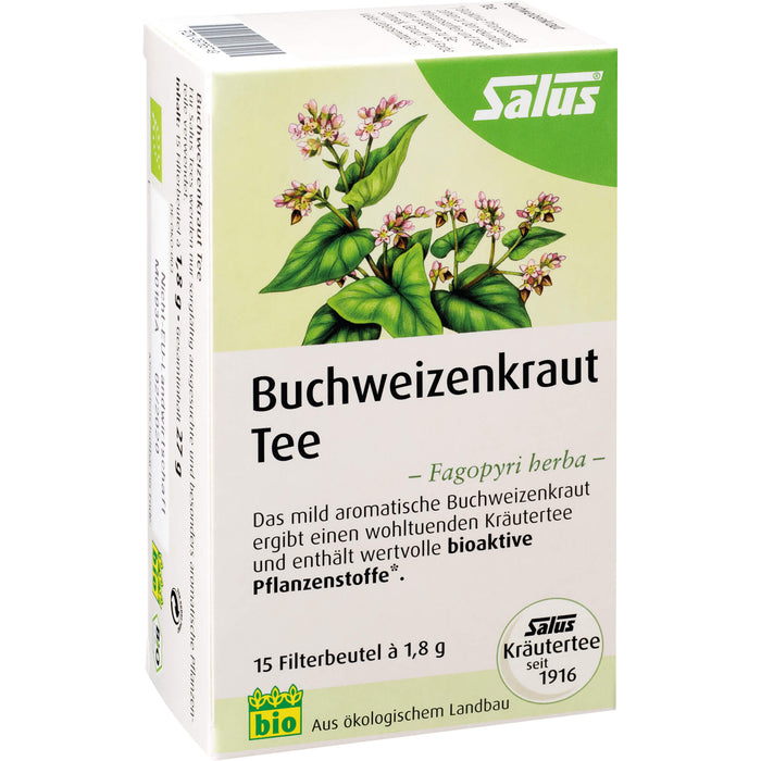 Salus Buchweizenkraut Tee, 15 pc Sac filtrant