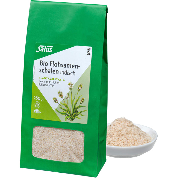 Flohsamenschalen indisch bio Plantago ovata Salus, 250 g