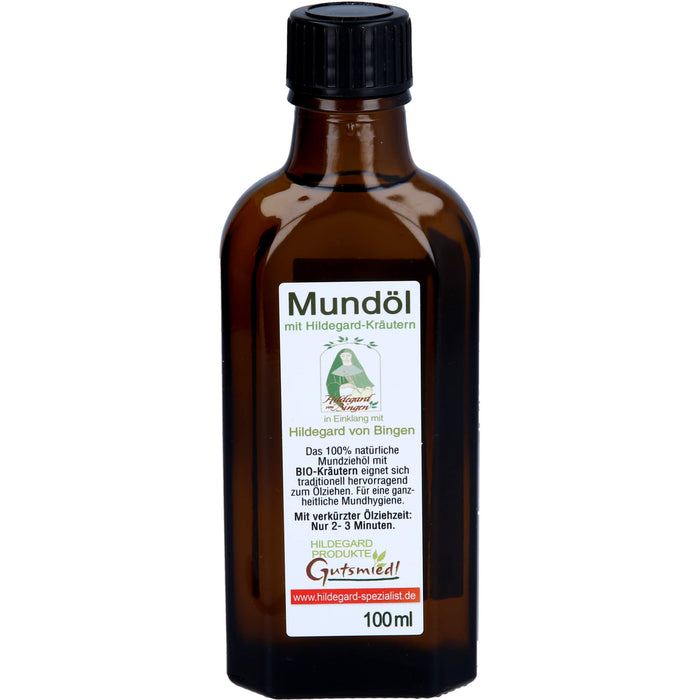 Mundöl mit Kräutern, 100 ml Lösung