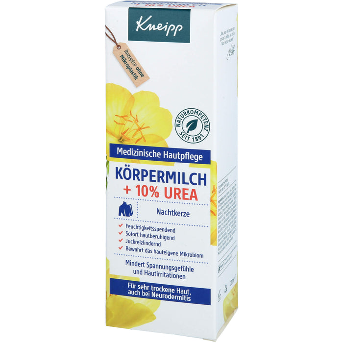 Kneipp Körpermilch Nachtkerze + 10% Urea für sehr trockene Haut, 200 ml Lotion