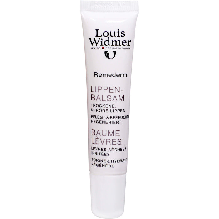 Louis Widmer Remederm Lippenbalsam unparfümiert, 15 ml Balm