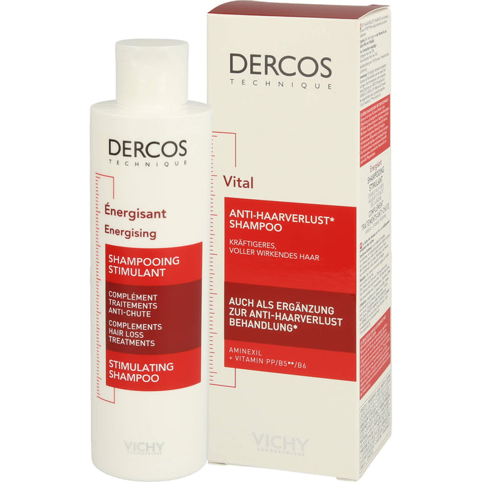 VICHY Dercos Vital bei Haarausfall Shampoo, 200 ml Shampoing