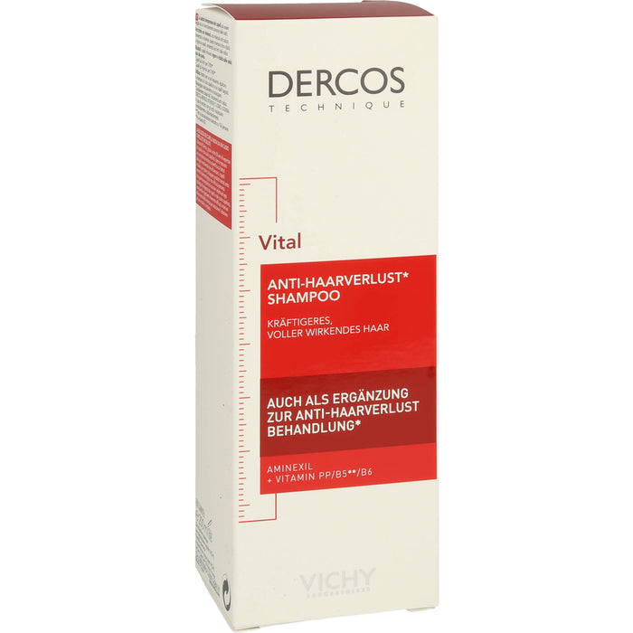 VICHY Dercos Vital bei Haarausfall Shampoo, 200 ml Shampoing