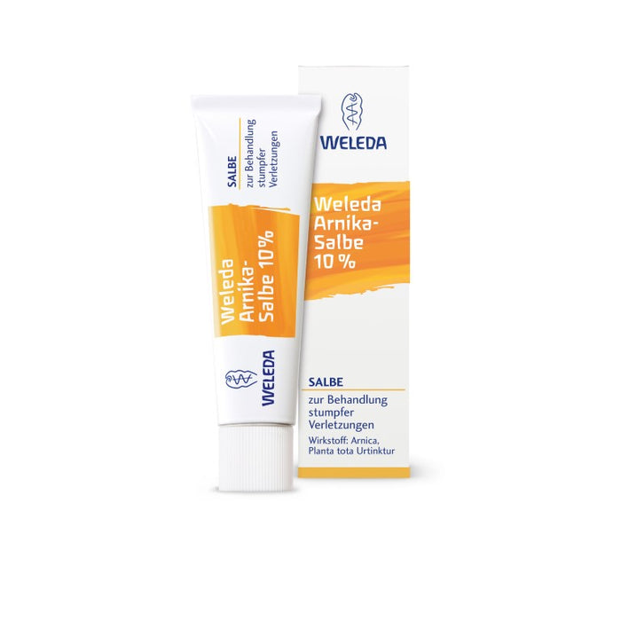 WELEDA Arnika-Salbe 10% bei stumpfen Verletzungen, 70 g Ointment