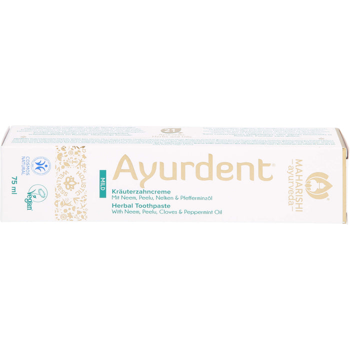 Ayurdent Zahncreme Mild, 75 ml ZCR