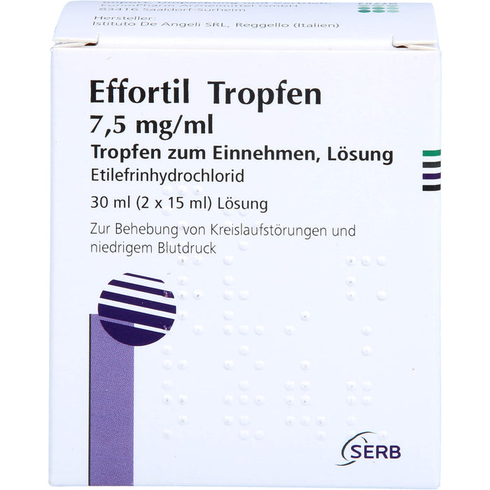 Effortil Tropfen Reimport EurimPharm, 30 ml Solution