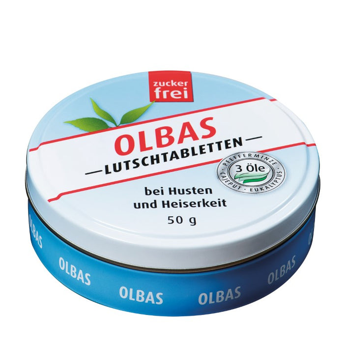 OLBAS Lutschtabletten zuckerfrei, 50 g Tabletten